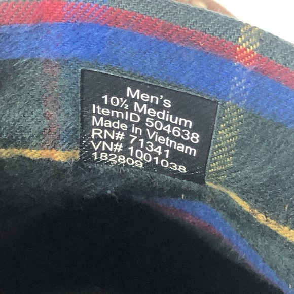 LL BEAN Mens Boots Campside Ranger Leather Flannel Chukka 10.5  l.l. bean - Picture 10 of 11